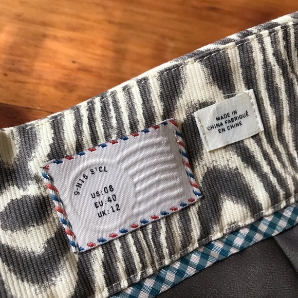 anthropologie wood grain pencil skirt - Picture 6 of 8